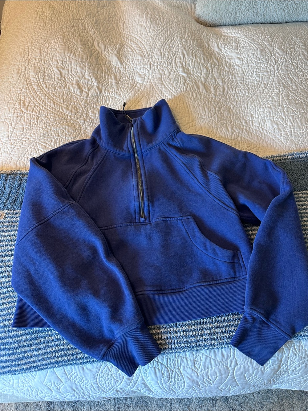 Women's lululemon scuba oversized funnel neck half zip